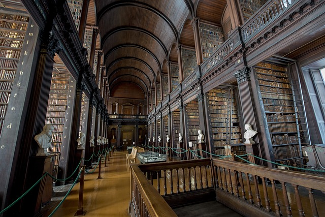 Interior da Trinity College