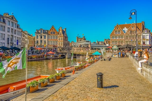 Ghent bate voltas saindo de Bruxelas